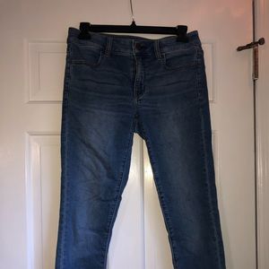 Light wash jeans